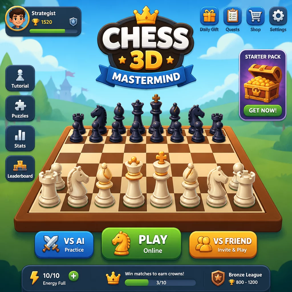 Chess 3D Mastermind