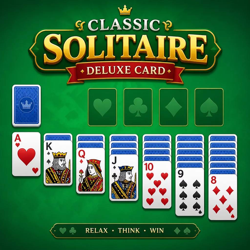Classic Solitaire Deluxe Card