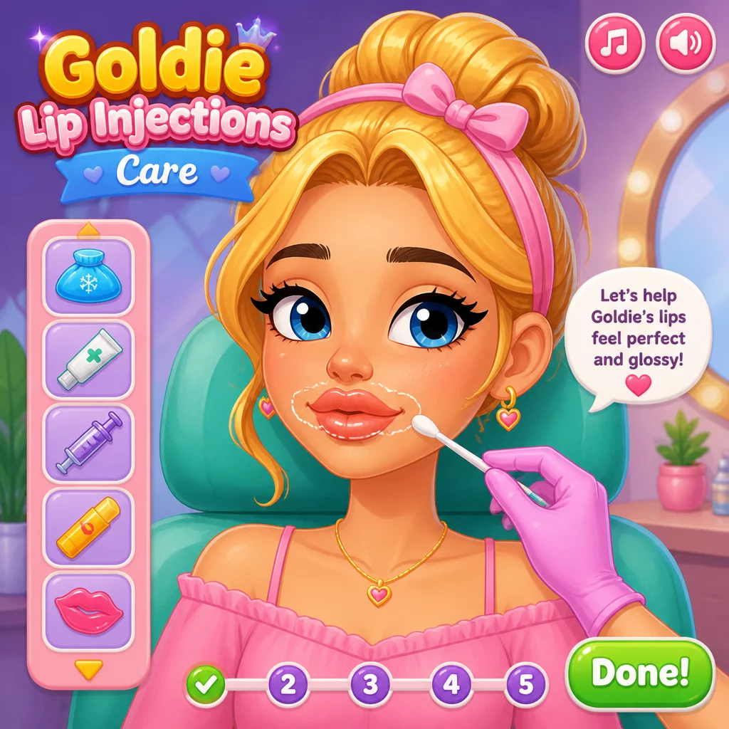 Goldie: Lip Injections Care