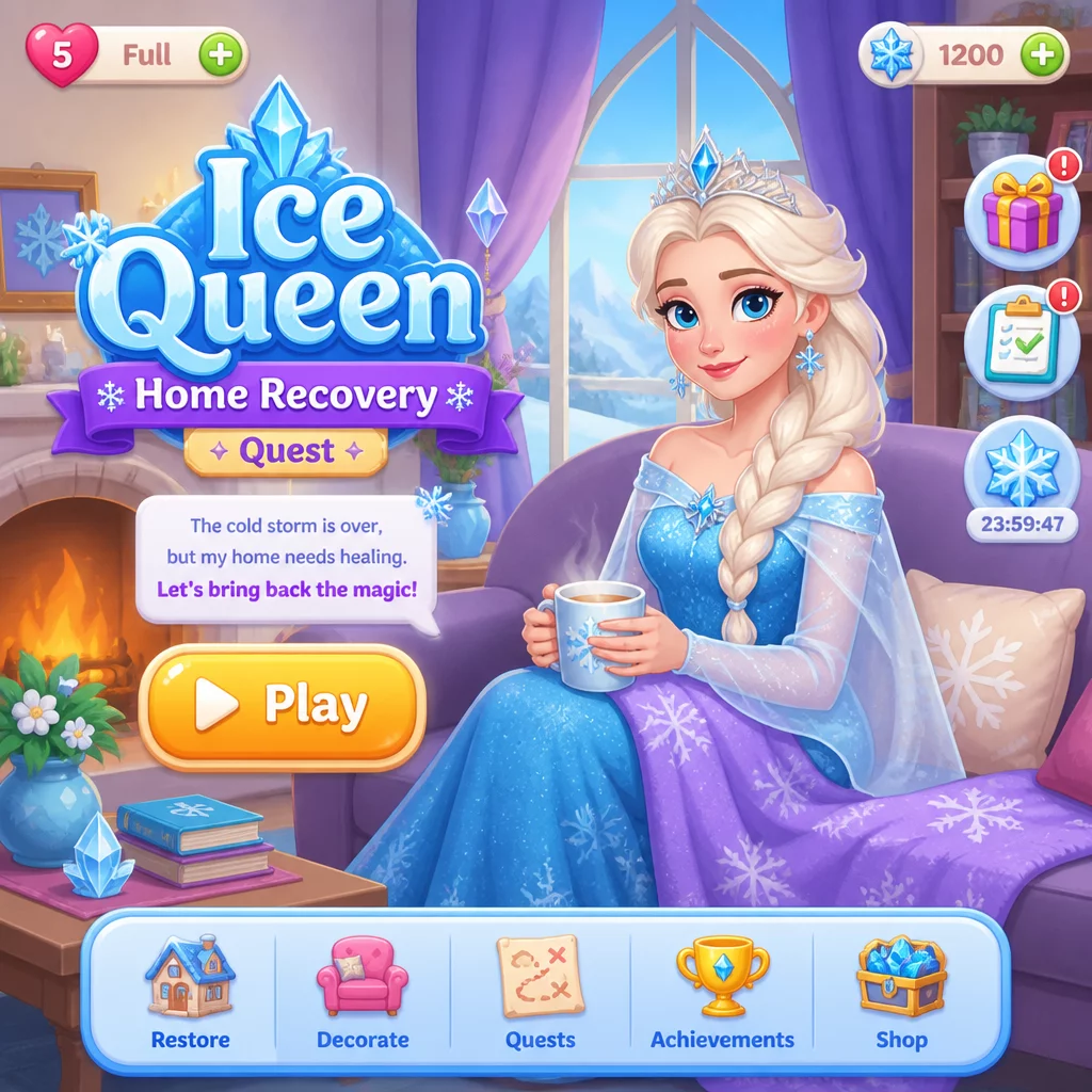 Ice Queen: Home Recovery Quest