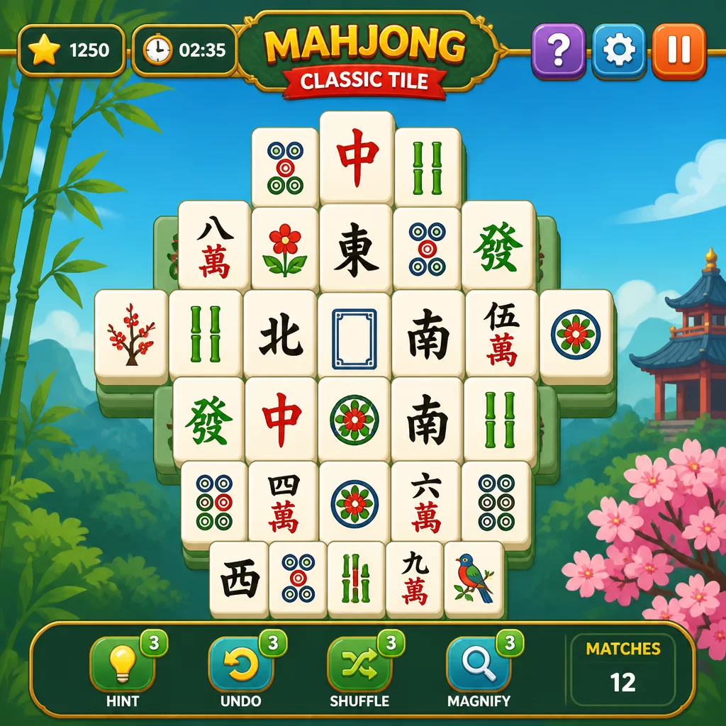 Mahjong Classic Tile