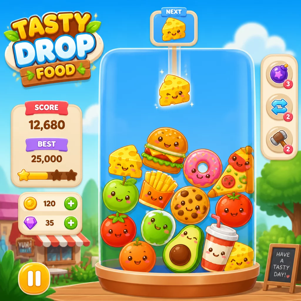 Tasty Drop Food